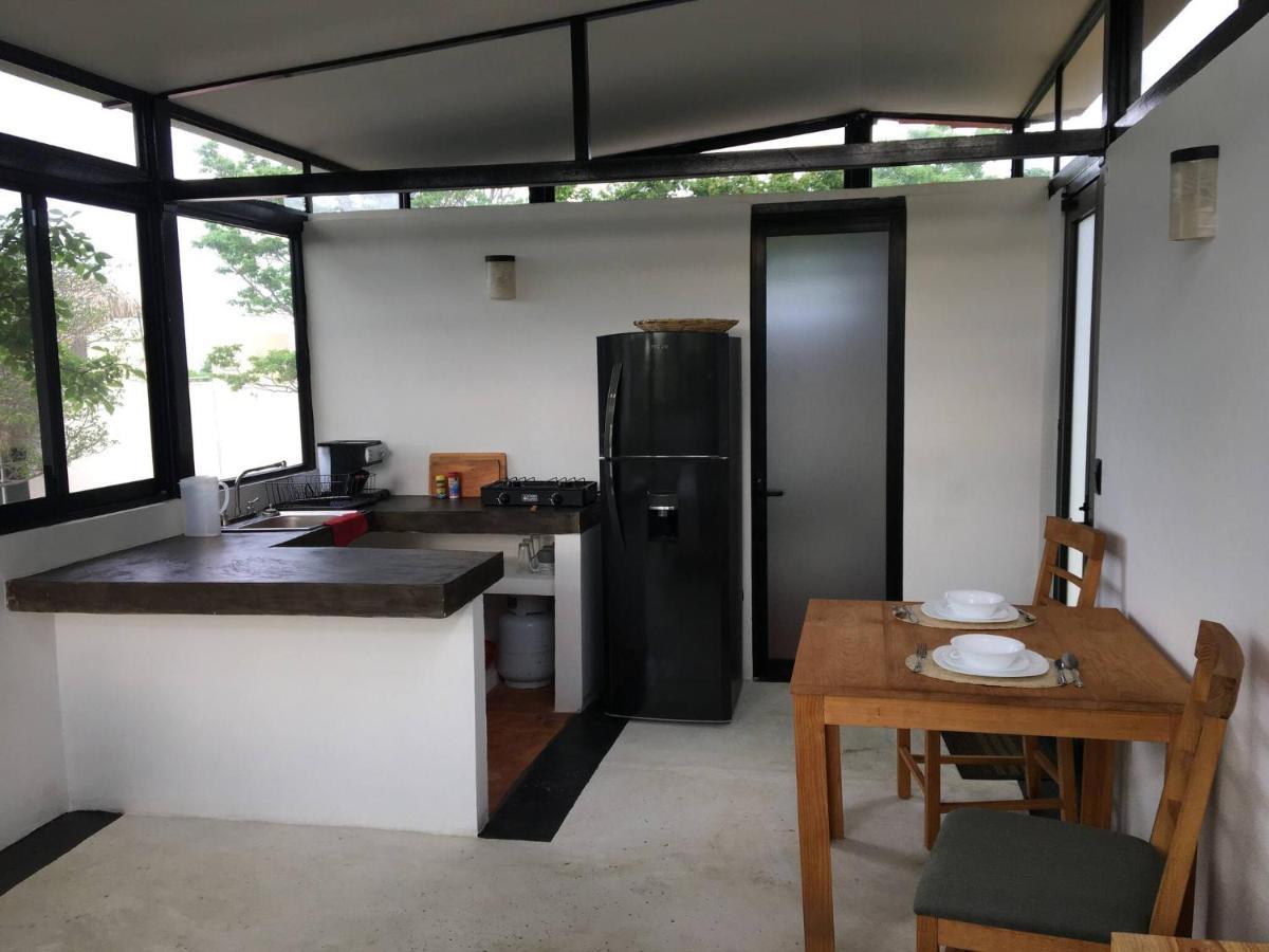 Villa Bungalow Doble Con Vista Parcial Al Mar, Cocina Completa Cuatunalco Exterior foto